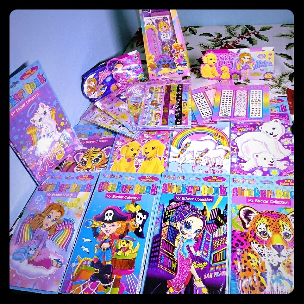 Lisa Frank kawaii cute retro Easter set